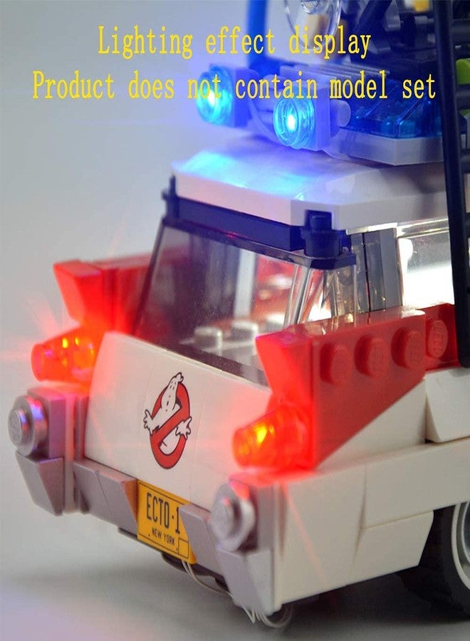 GEAMENT LED Light Kit Compatible with Lego 21108 Ghostbusters ecto 1 (Ver.2014) - Lighting Set for Building Model (Model Set Not Included) - Image 5